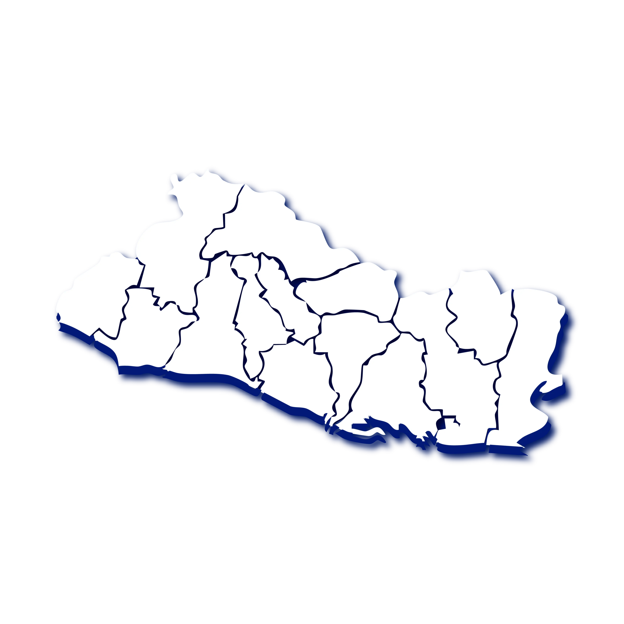 mapa el salvador